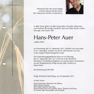 Auer Hans Peter
